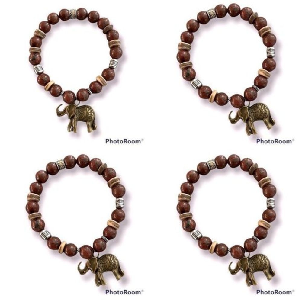Elephants Charm Bracelet